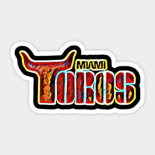 Miami Toros Soccer Sticker